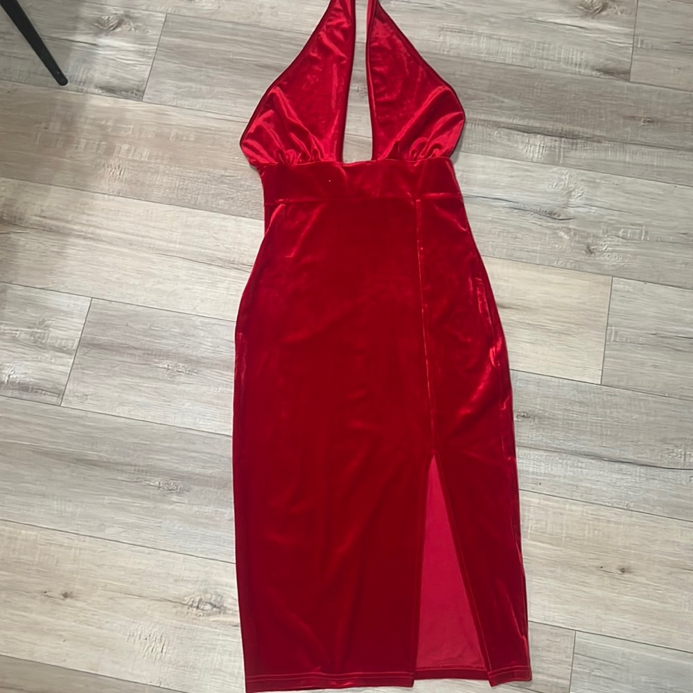 Red sexy dress